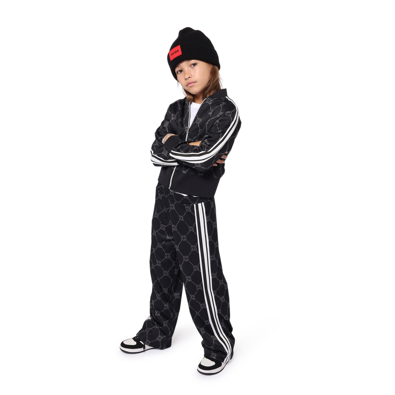 Sweatshirt com fecho de correr HUGO 
                        GIRL