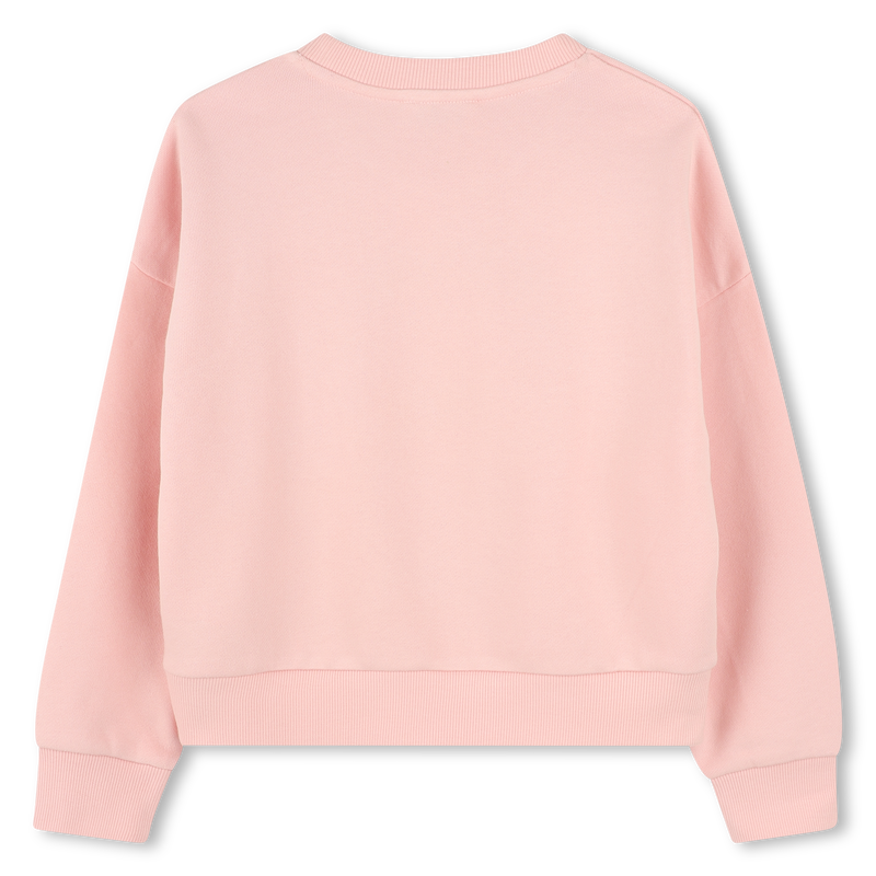 Sweatshirt em molet&atilde;o KENZO KIDS 
                        GIRL
