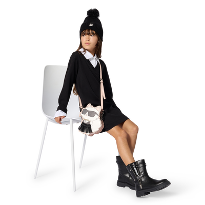 Vestido de mangas longas KARL LAGERFELD KIDS GIRL