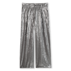 Cal&ccedil;as embelezadas com lantejoulas prateadas DKNY 
                    GIRL