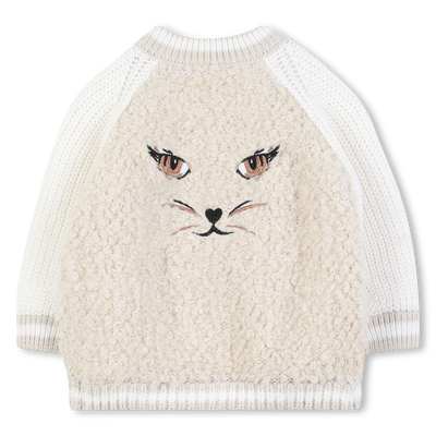 Cardigã bicolor GIVENCHY GIRL