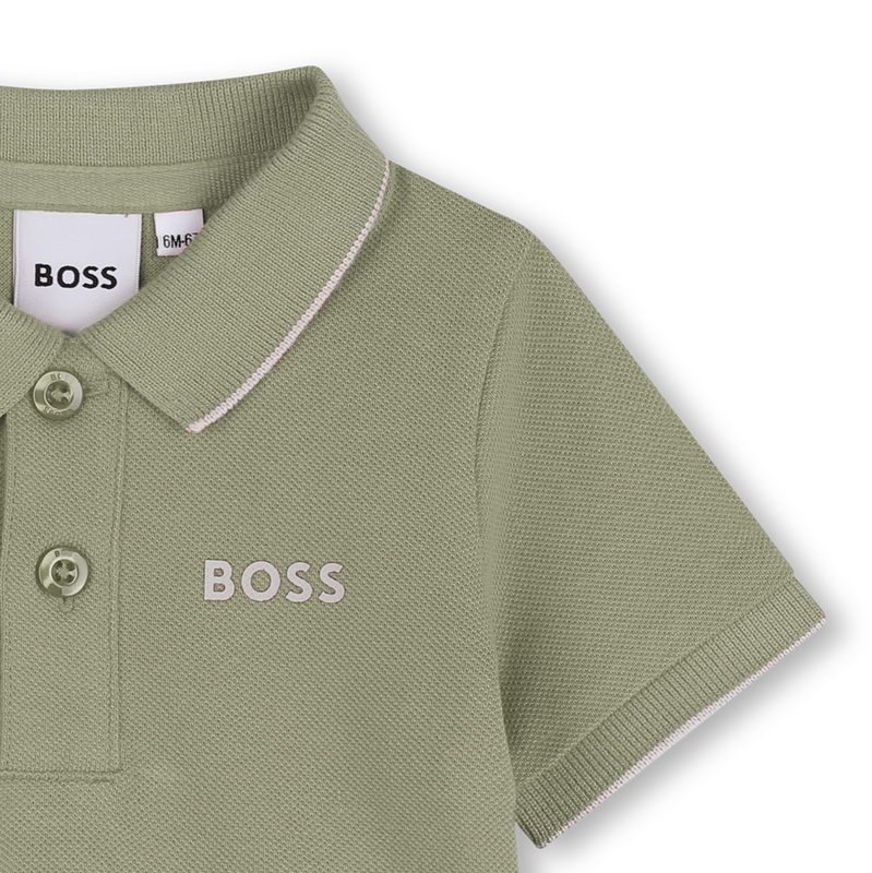 Polo de manga curta BOSS 
                        BOY