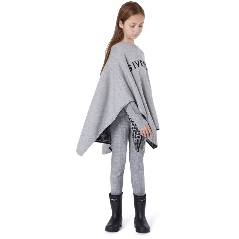 Reversible knitted cape GIVENCHY 
                    GIRL