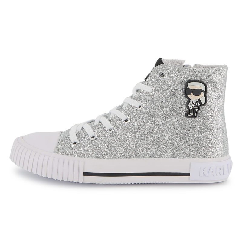 T&eacute;nis rendados KARL LAGERFELD KIDS 
                        GIRL