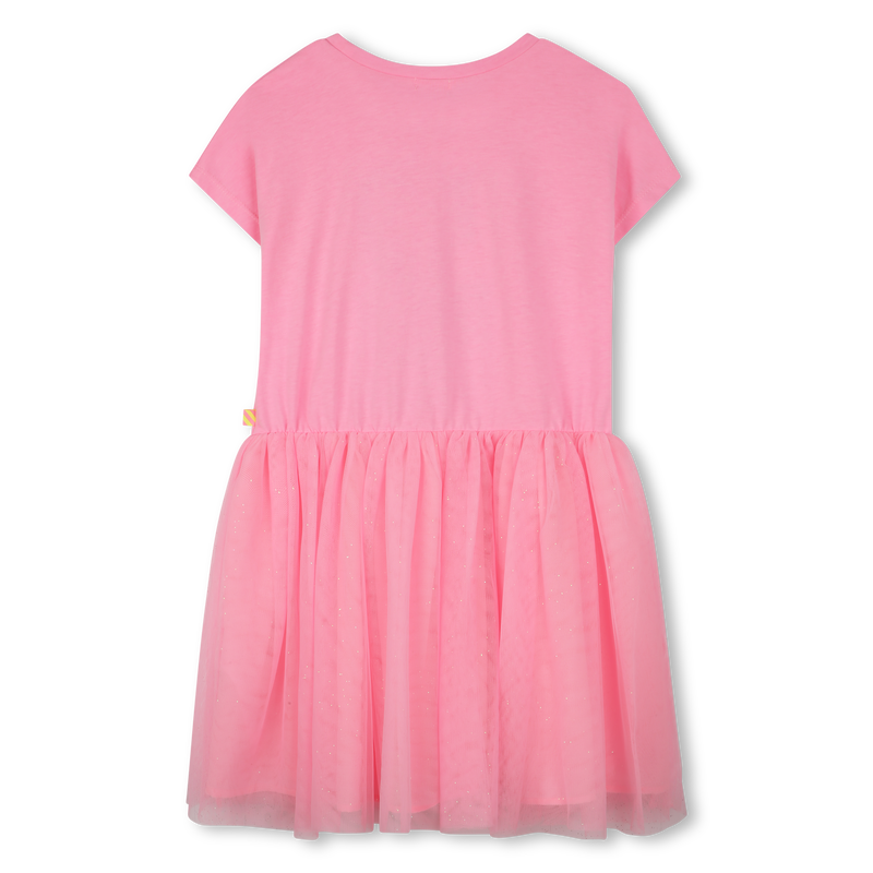 Vestido bi-mat&eacute;ria BILLIEBLUSH 
                        GIRL