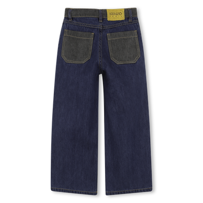 Cal&ccedil;a de denim KENZO KIDS GIRL