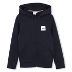 Capuz zip-up, AZUL MARINHO, hi-res