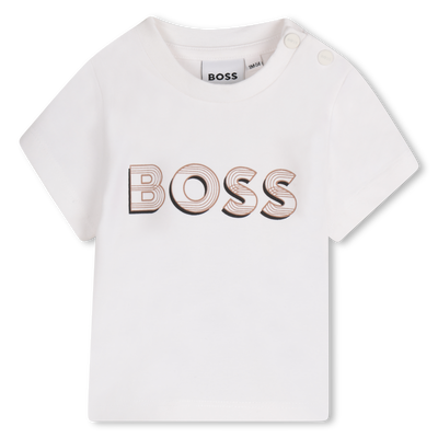 T-shirt com log&oacute;tipo estampado BOSS BOY