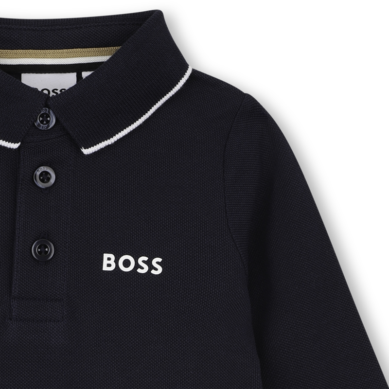 Polo de mangas longas BOSS 
                        BOY