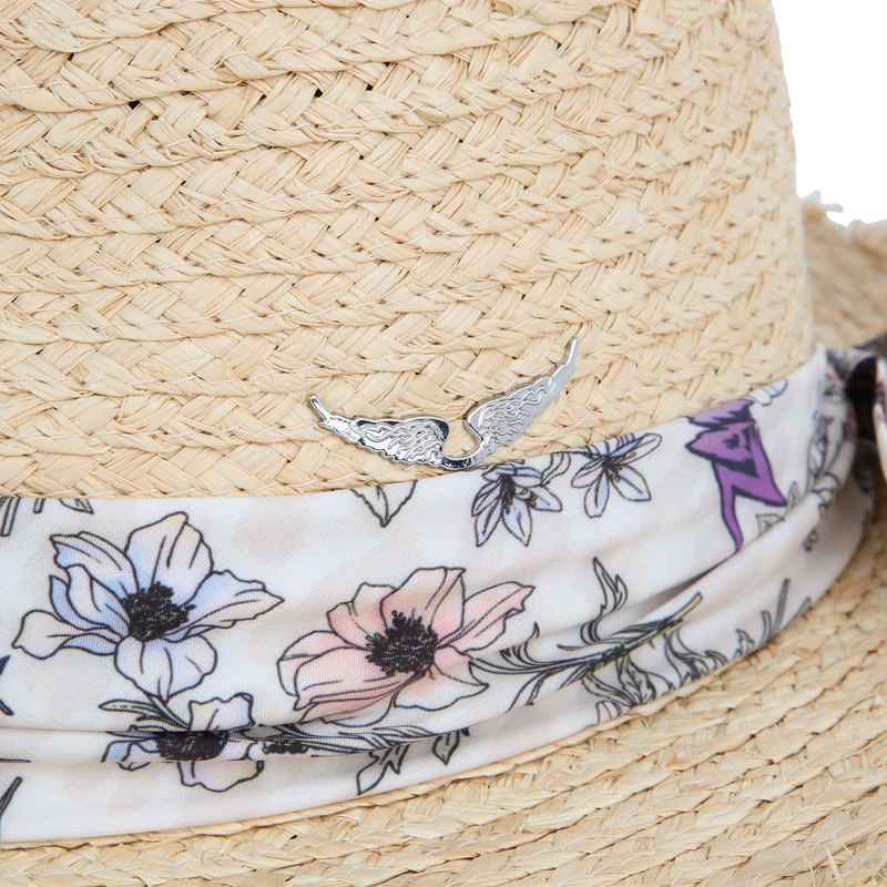 Chapéu com aba franjada ZADIG & VOLTAIRE 
                    GIRL