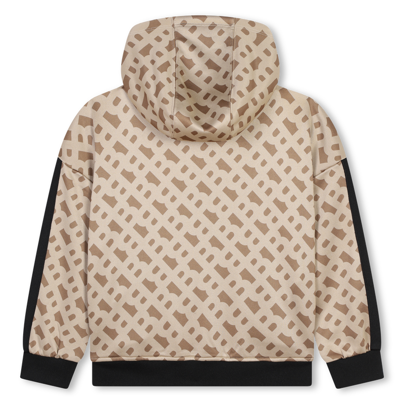 Cardigã em jacquard com capuz BOSS 
                    GIRL