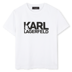 T-shirt de manga curta KARL LAGERFELD KIDS 
                    BOY
