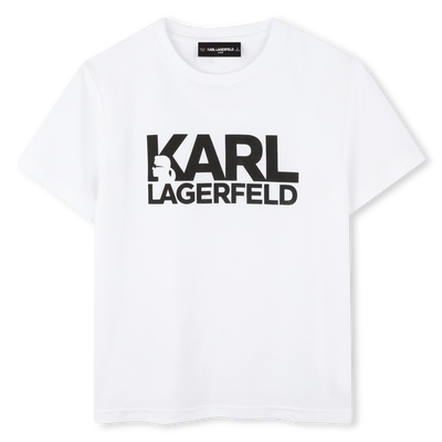 T-shirt de manga curta KARL LAGERFELD KIDS BOY