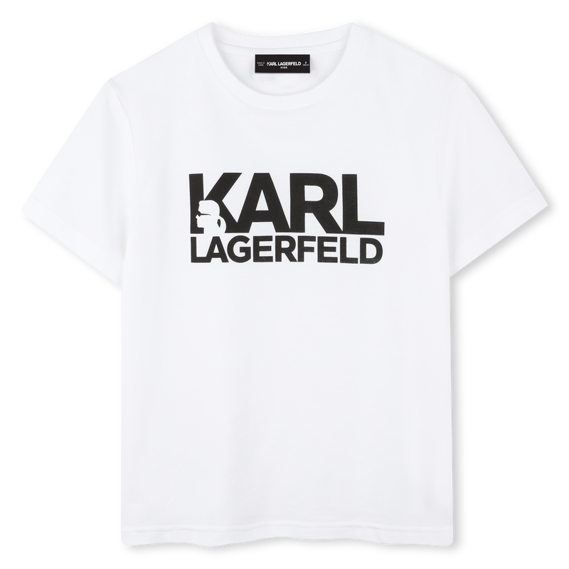 T-shirt de manga curta KARL LAGERFELD KIDS 
                        BOY