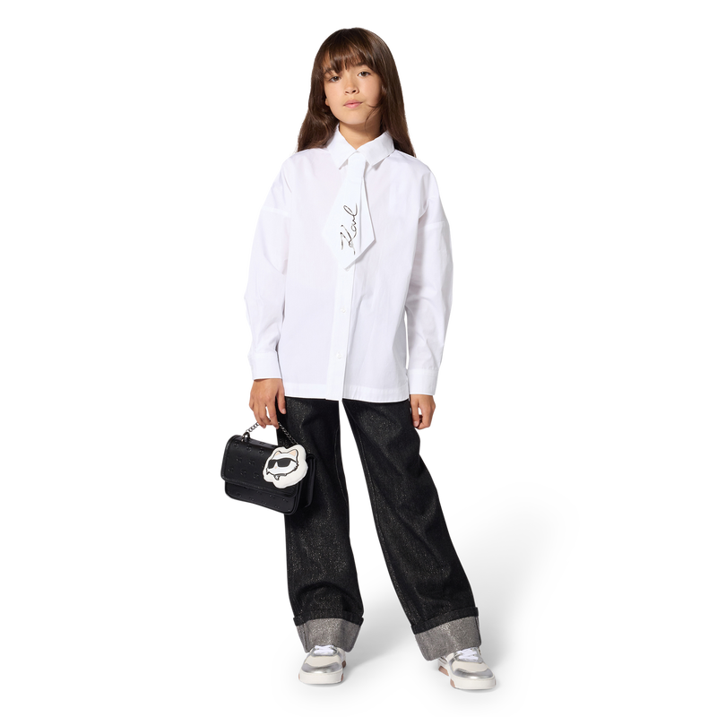 Cal&ccedil;a de denim KARL LAGERFELD KIDS 
                        GIRL