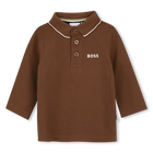 Polo de mangas longas, COR DE VINHO, hi-res