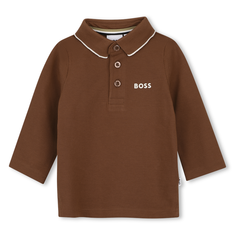 Polo de mangas longas BOSS 
                        BOY