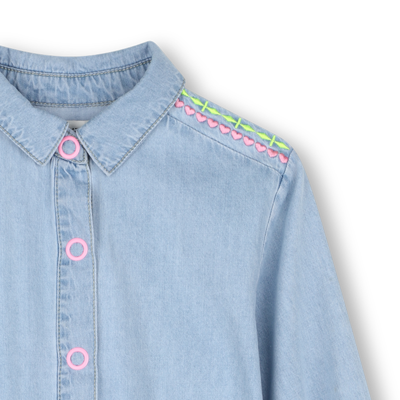 Vestido em denim BILLIEBLUSH 
                        GIRL