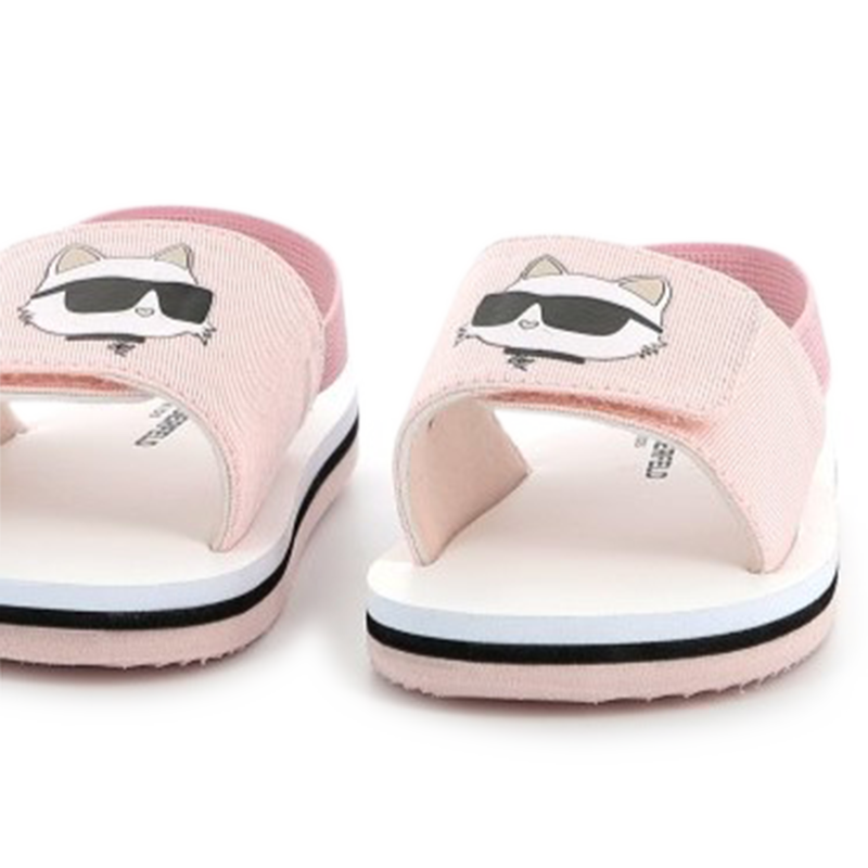 Sand&aacute;lias leves com velcro KARL LAGERFELD KIDS 
                        UNISEX