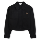 Sobre a camisa jeans SONIA RYKIEL 
                    GIRL