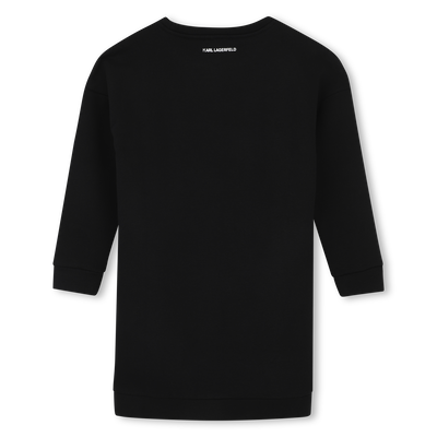 Vestido longo KARL LAGERFELD KIDS MENINA