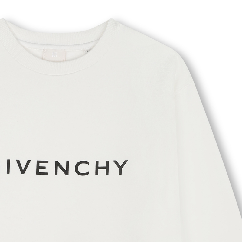 Vestido direito de moletão GIVENCHY 
                    GIRL