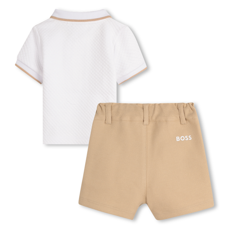 Conjunto de cal&ccedil;&otilde;es e polo BOSS 
                        BOY