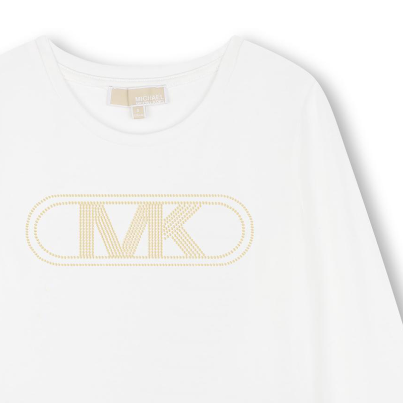 Vestido manga longa com tachas MICHAEL KORS 
                        GIRL