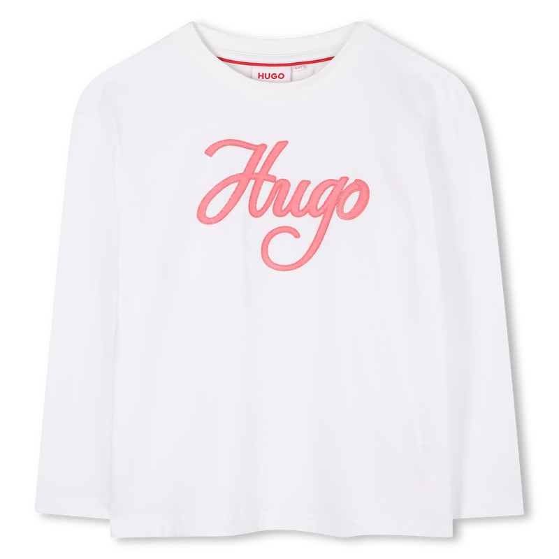 Camiseta de manga comprida HUGO 
                    GIRL