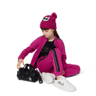 T&ecirc;nis de cano baixo com cadar&ccedil;o KARL LAGERFELD KIDS 
                    GIRL