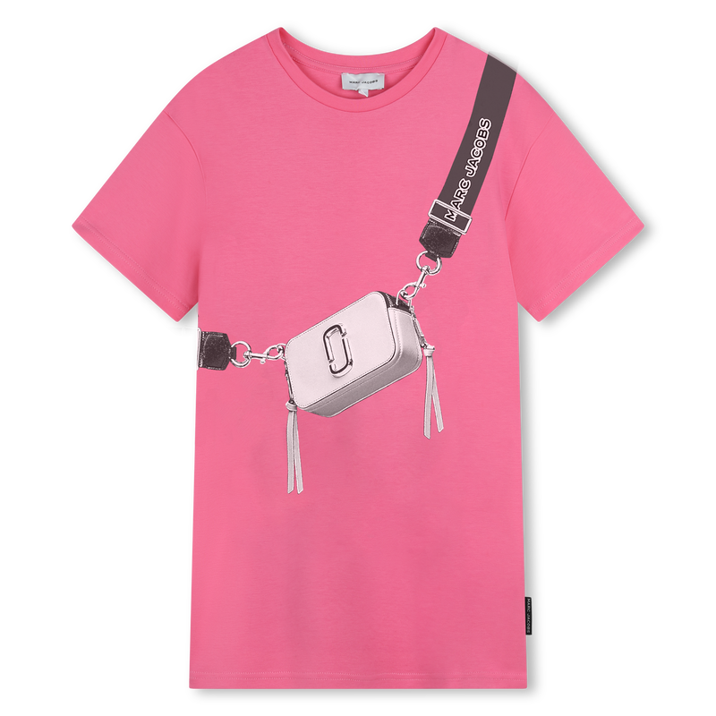 Vestido-T-shirt de manga curta MARC JACOBS 
                        GIRL