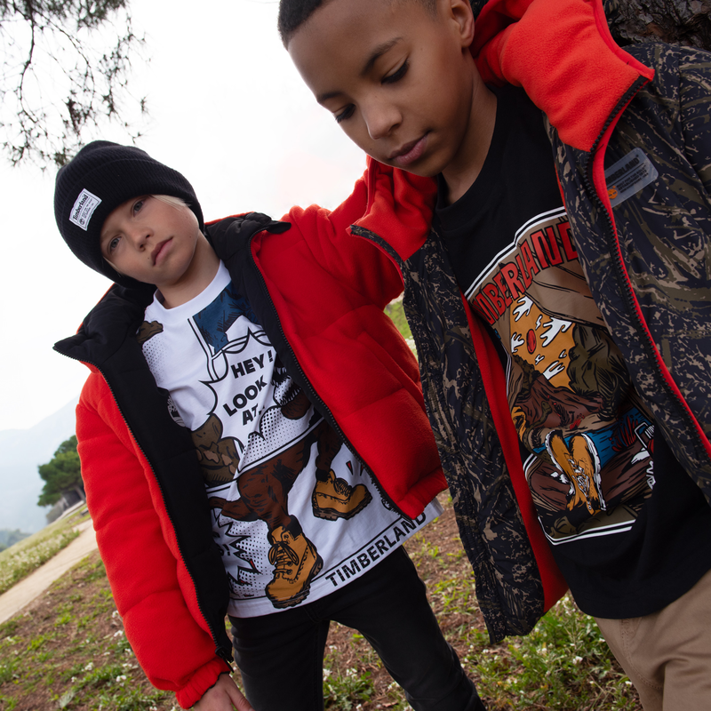 T-shirt com estampado BD TIMBERLAND 
                    BOY