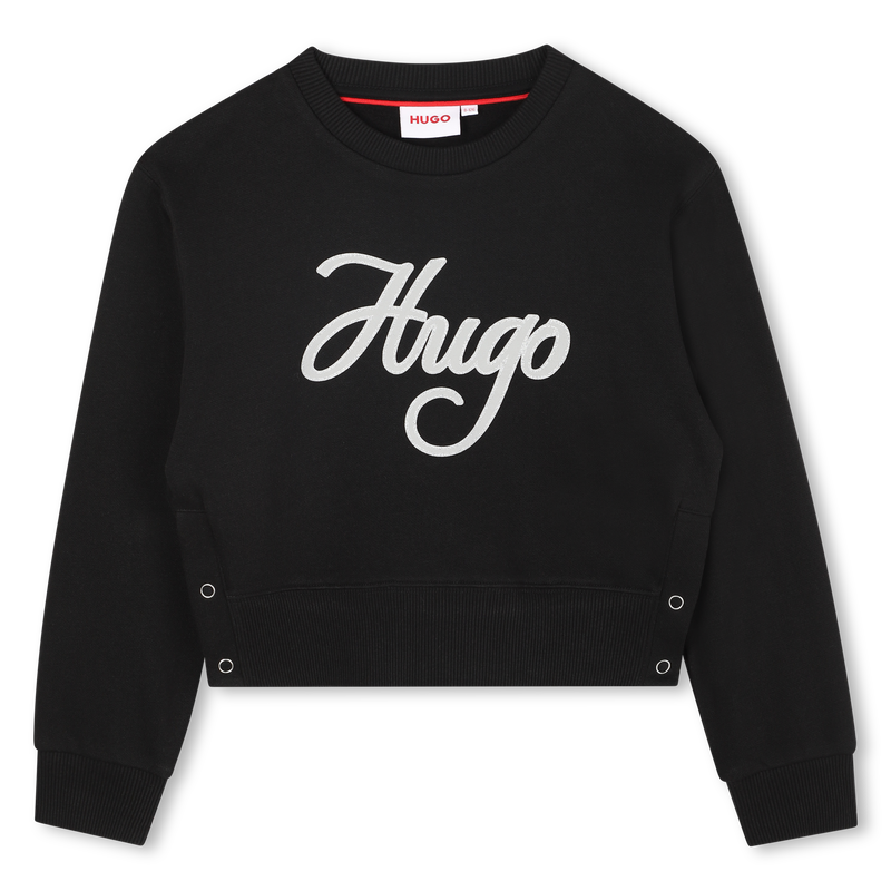 Moletom com gola redonda HUGO 
                    GIRL