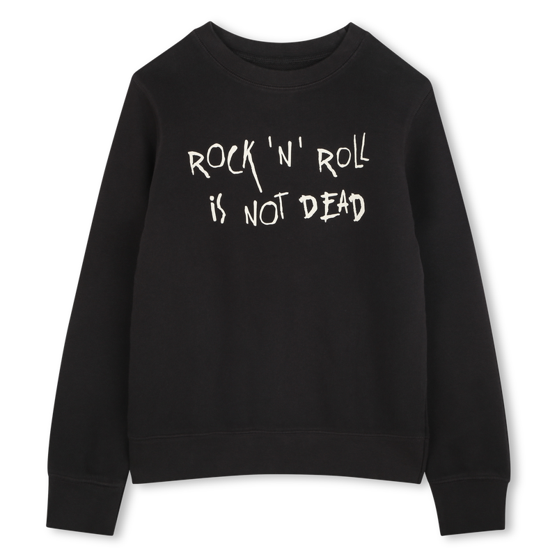 Sweatshirt em molet&atilde;o ZADIG & VOLTAIRE 
                        UNISEX