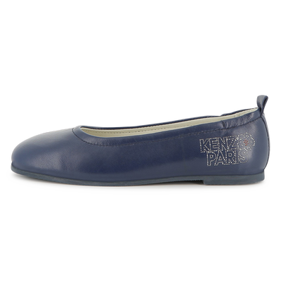 Bailarina de couro de cabra KENZO KIDS GIRL