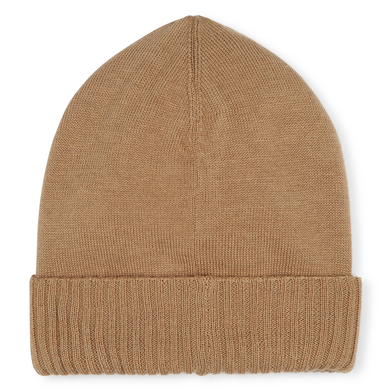 Knitted Fold-Up Beanie BOSS 
                    BOY