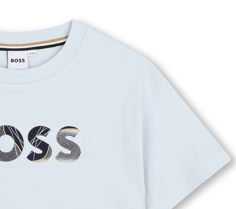 T-shirt de manga curta BOSS 
                        MENINO