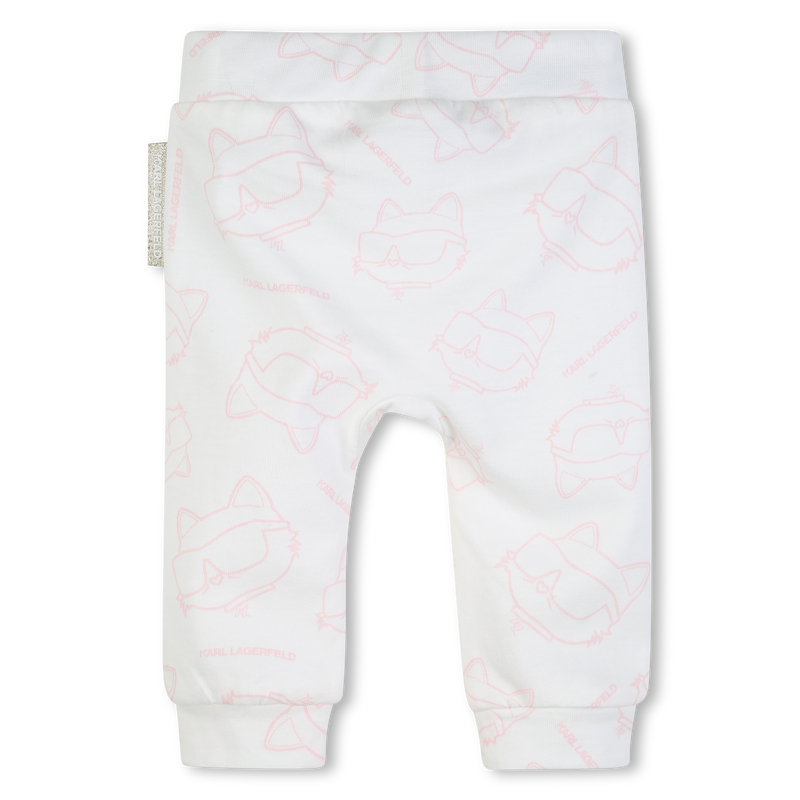 CONJUNTO DE VESTIDOS E LEGGINGS KARL LAGERFELD KIDS 
                        GIRL