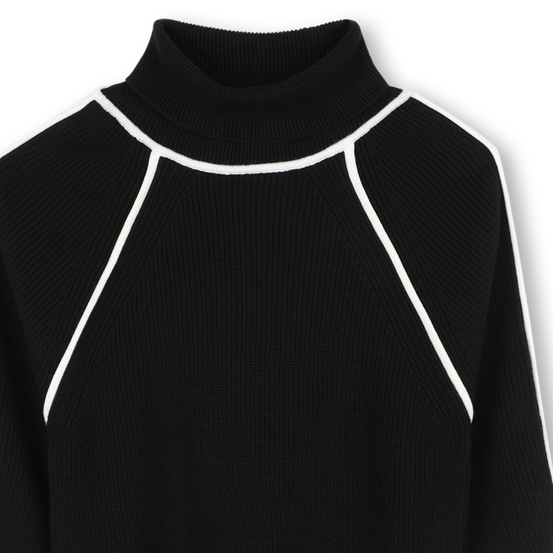 Vestido de gola alta BOSS 
                    GIRL