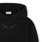 Moletom com capuz de ombro ca&iacute;do ZADIG VOLTAIRE 
                    GIRL