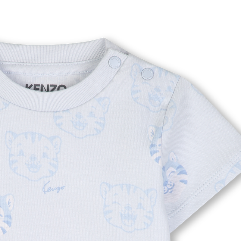 Conjunto de camiseta e cal&ccedil;a KENZO KIDS 
                        BOY