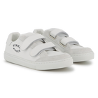 T&eacute;nis com fecho de gancho e la&ccedil;o KENZO KIDS 
                    UNISEX