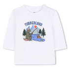 T-shirt de manga comprida em jersey TIMBERLAND 
                    BOY