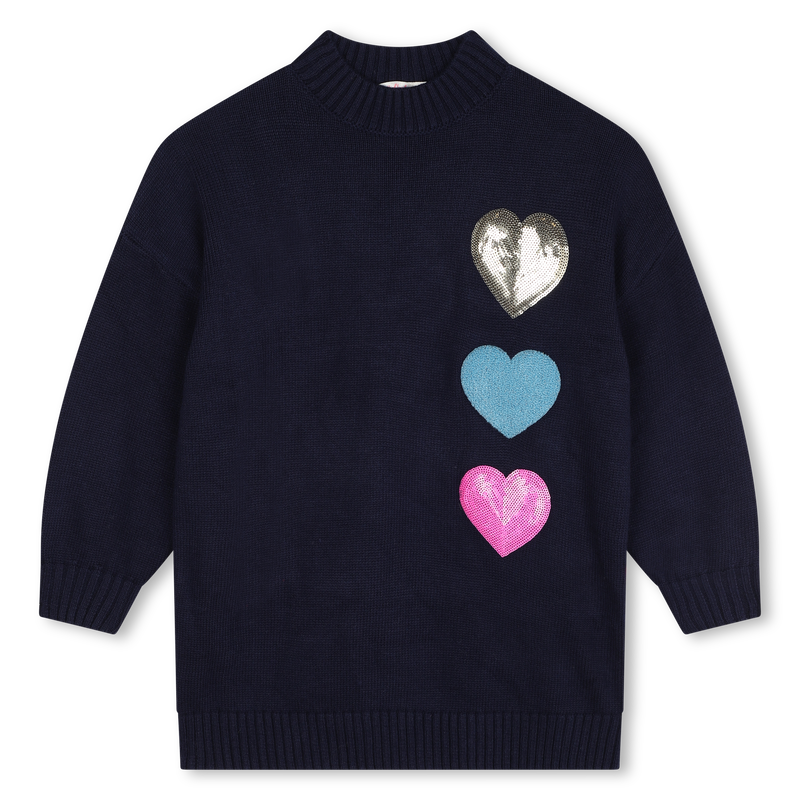 Vestido de malha lantejoulas BILLIEBLUSH 
                        GIRL