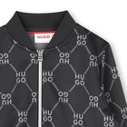 Sweatshirt com fecho de correr HUGO 
                    GIRL