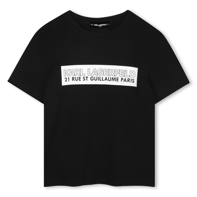 T-shirt de manga curta KARL LAGERFELD KIDS BOY