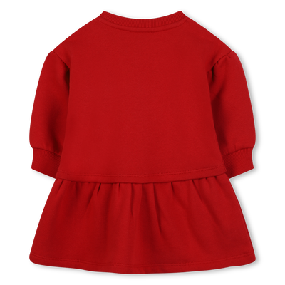 Vestido de manga comprida KENZO KIDS GIRL
