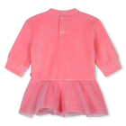 Vestido bi-mat&eacute;ria BILLIEBLUSH 
                    GIRL