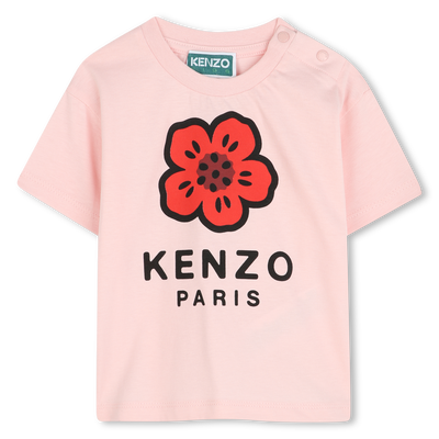T-shirt de manga curta KENZO KIDS GIRL