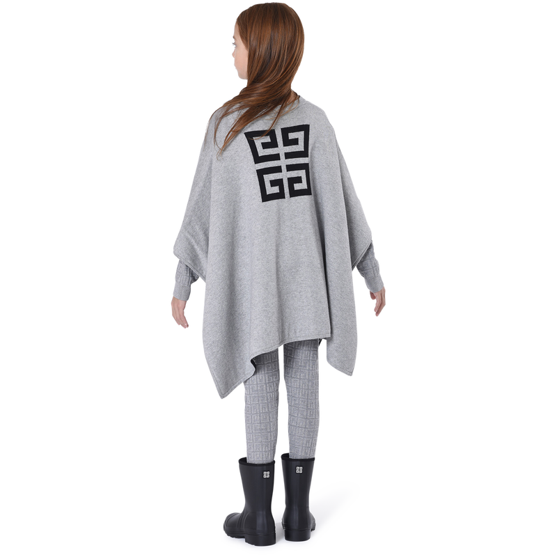Reversible knitted cape GIVENCHY 
                    GIRL